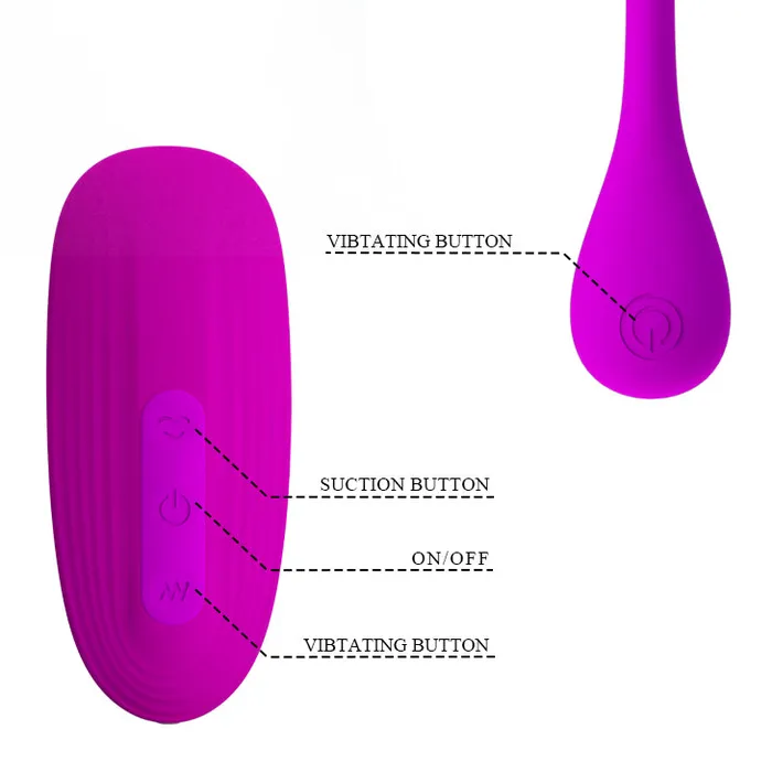 Bullet Sucking Toy Remote Bailes Vibrators