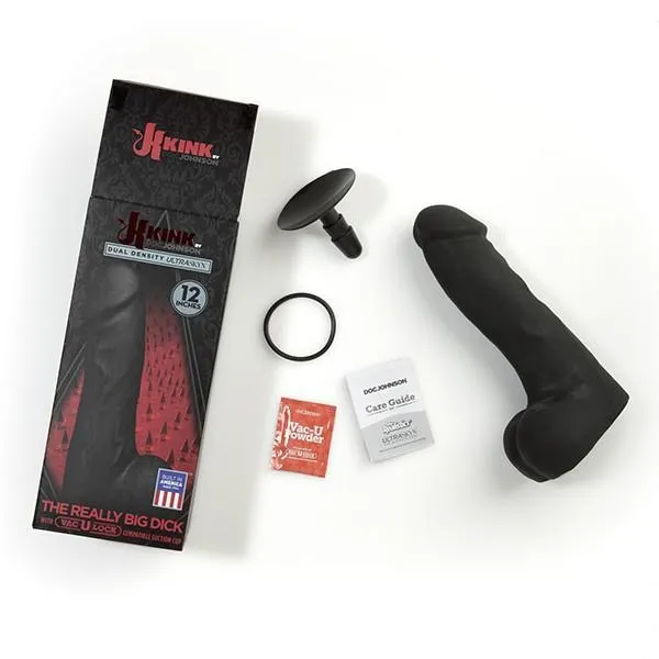Doc Johnson Dildos Kink The Really Big Dick 12 Inches Dildo Black Doc Johnson Dildos Kink The Really Big Dick 12 Inches Dildo Black