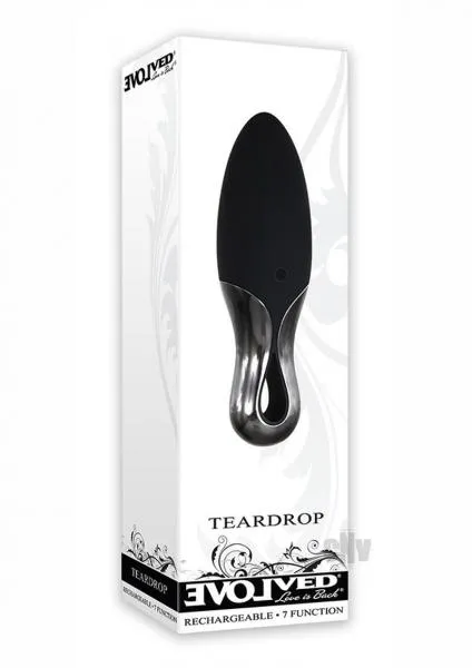 Evolved Teardrop Vibe Black Evolved Vibrators Evolved Teardrop Vibe Black Evolved Vibrators