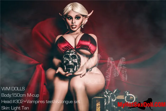 Male Sex Toys WM Dolls Emily 150cm 49 M CUP Elf Sex Doll