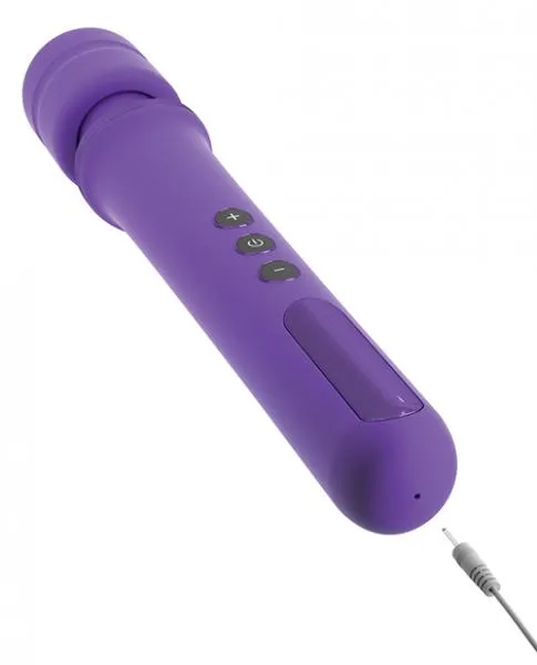 Pipedream Vibrators Fantasy For Her Rechargeable Power Wand Purple Pipedream Vibrators Fantasy For Her Rechargeable Power Wand Purple