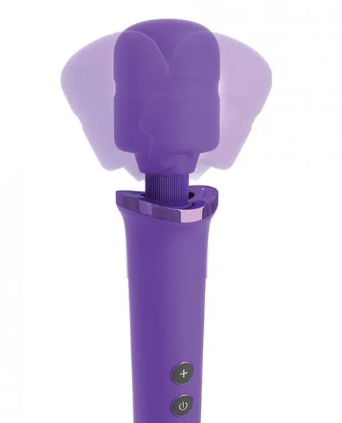 Pipedream Vibrators Fantasy For Her Rechargeable Power Wand Purple Pipedream Vibrators Fantasy For Her Rechargeable Power Wand Purple