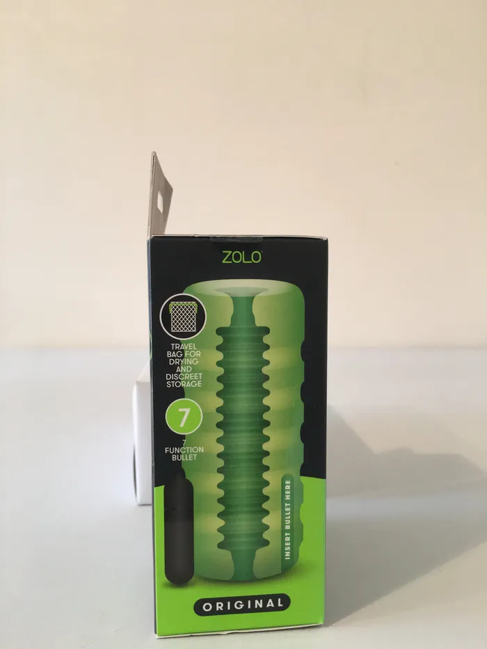 Zolo Original Squeezable Vibrating Stroker Adult Time NZ Male Sex Toys