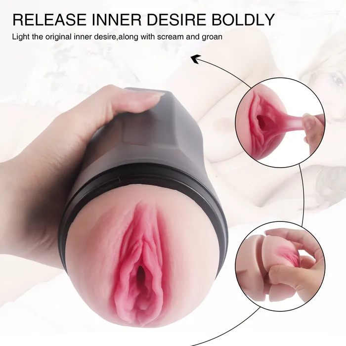  Male Sex Toys Automatic Rotating Vibration Male Masturbator