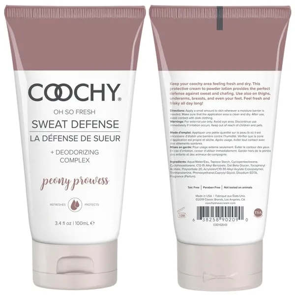 Oh So Fresh Sweat Defense Peony Prowess 34oz 100mL Coochy Vibrators