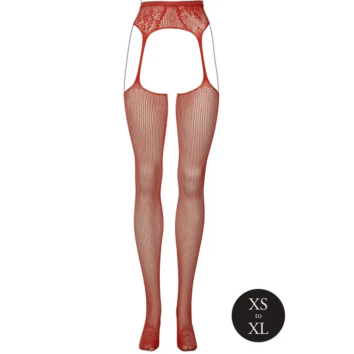 Vibrators Le Desir Fishnet tightsgarter Le Desir red