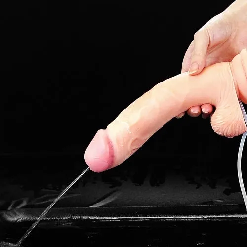 LOVETOY 9 Soft Ejaculation Cock With Ball Squarting Dildo LOVETOY Female Sex Toys